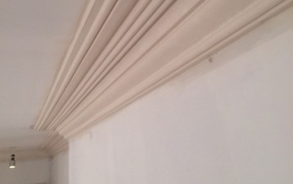 Stock cornice and panel moulded ceilings in Chobham