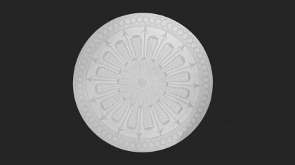 Palace ceiling rose